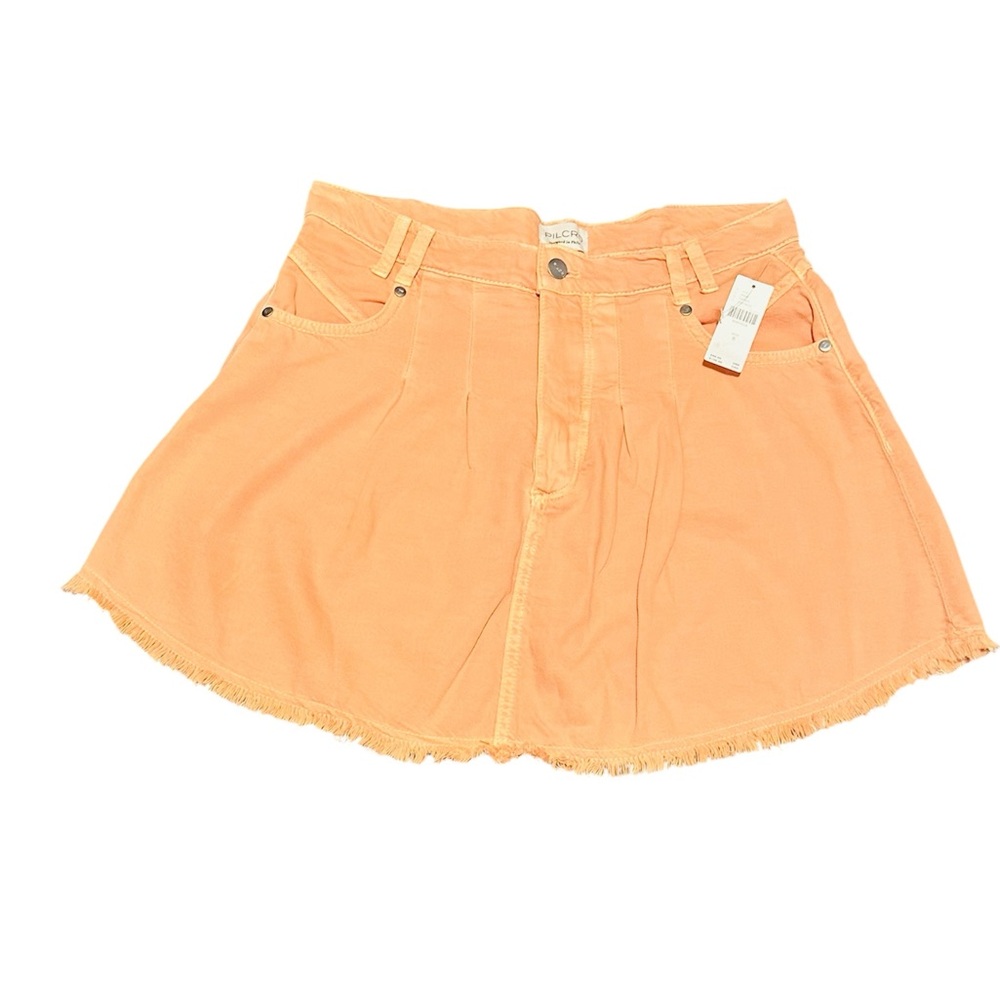 Pilcro Peach Denim Skirt